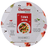 GETIT.QA- Qatar’s Best Online Shopping Website offers CHEFLINE NON-STICK FLAT TAWA, 28 CM, ESNLINDFT28 at the lowest price in Qatar. Free Shipping & COD Available!