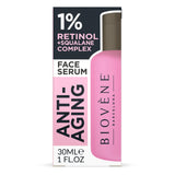 GETIT.QA- Qatar’s Best Online Shopping Website offers Biovene Barcelona Anti Aging Face Serum Retinol + Squalane Complex 30 ml at the lowest price in Qatar. Free Shipping & COD Available!