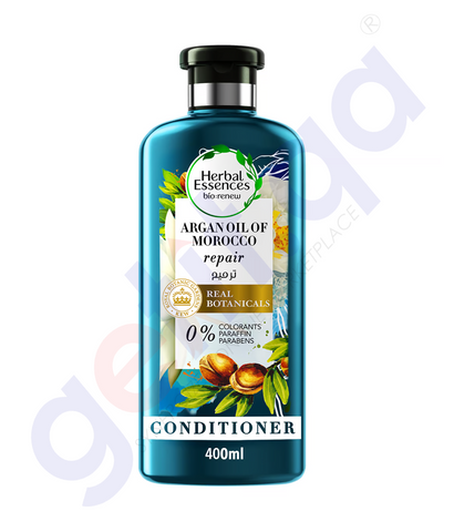 BUY HERBAL ESSENCES REPAIR MOROCCAN ARGAN OIL CONDITIONER 400ML IN QATAR | HOME DELIVERY WITH COD ON ALL ORDERS ALL OVER QATAR FROM GETIT.QA