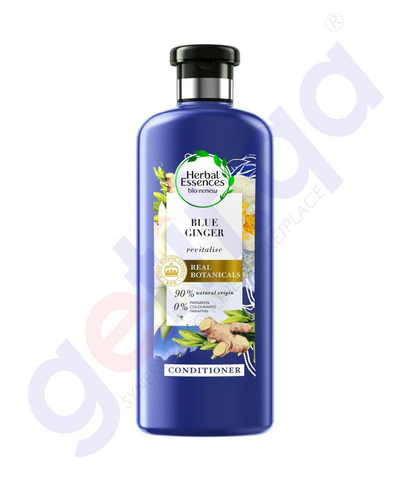 BUY HERBAL ESSENCES BLUE GINGER REVITALISE CONDITIONER 400ML IN QATAR | HOME DELIVERY WITH COD ON ALL ORDERS ALL OVER QATAR FROM GETIT.QA