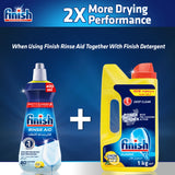 GETIT.QA- Qatar’s Best Online Shopping Website offers FINISH DISHWASHER DETERGENT RINSE AID LIQUID LEMON 400 ML
 at the lowest price in Qatar. Free Shipping & COD Available!