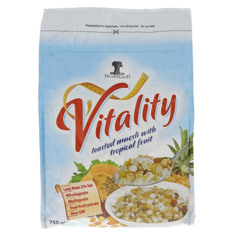 GETIT.QA- Qatar’s Best Online Shopping Website offers HRTLND VITALITY MUESLI 750G at the lowest price in Qatar. Free Shipping & COD Available!