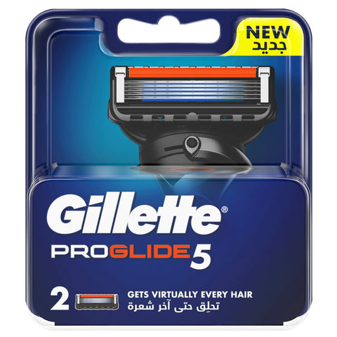 GETIT.QA- Qatar’s Best Online Shopping Website offers GILLETTE FUSION PROGLIDE 5 MEN'S RAZOR BLADES REFILLS 2 PCS at the lowest price in Qatar. Free Shipping & COD Available!