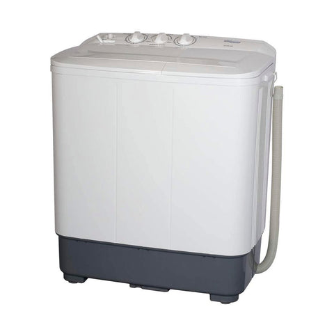 GETIT.QA- Qatar’s Best Online Shopping Website offers SUPER GENERAL TWIN TUB WASHING MACHINE, 8 KG, WHITE, SGW80 at the lowest price in Qatar. Free Shipping & COD Available!