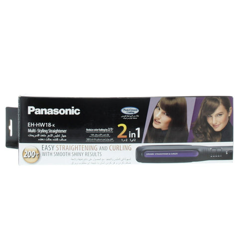 GETIT.QA- Qatar’s Best Online Shopping Website offers PANASONIC HAIR STRAIGHTENER EH-HW18-K685 at the lowest price in Qatar. Free Shipping & COD Available!