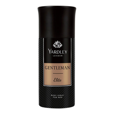 GETIT.QA- Qatar’s Best Online Shopping Website offers YARDLEY BODY SPRAY GENTLEMAN ELITE FOR MEN 150 ML at the lowest price in Qatar. Free Shipping & COD Available!
