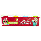 GETIT.QA- Qatar’s Best Online Shopping Website offers COCOMELON DOUGH 4 COLORS PACK TP101581 ASSORTED COLOURS at the lowest price in Qatar. Free Shipping & COD Available!
