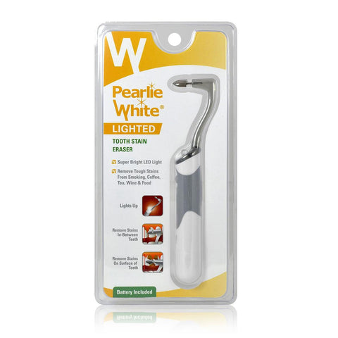 GETIT.QA- Qatar’s Best Online Shopping Website offers PEARLIE WHITE LIGHTED TOOTH STAIN ERASER 1 PC at the lowest price in Qatar. Free Shipping & COD Available!