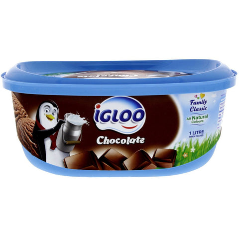 GETIT.QA- Qatar’s Best Online Shopping Website offers IGLOO CHOCOLATE ICE CREAM 1 LITRE at the lowest price in Qatar. Free Shipping & COD Available!