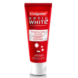 GETIT.QA- Qatar’s Best Online Shopping Website offers COLGATE FLUORIDE TOOTHPASTE OPTIC WHITE SPARKLING MINT 75 ML at the lowest price in Qatar. Free Shipping & COD Available!