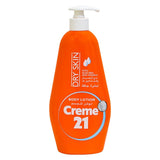 GETIT.QA- Qatar’s Best Online Shopping Website offers CREME 21 BODY LOTION DRY SKIN 600 ML at the lowest price in Qatar. Free Shipping & COD Available!