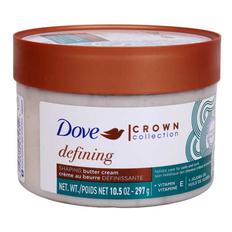 GETIT.QA- Qatar’s Best Online Shopping Website offers Dove Crown Collection Defining Shaping Butter Cream 297 g at the lowest price in Qatar. Free Shipping & COD Available!