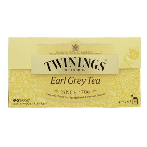 GETIT.QA- Qatar’s Best Online Shopping Website offers TWININGS EARL GREY T/BAG 25S at the lowest price in Qatar. Free Shipping & COD Available!