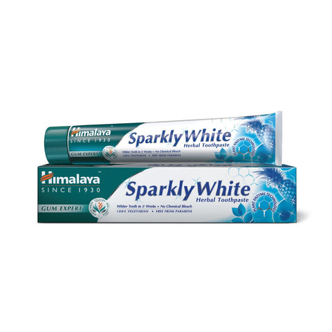 GETIT.QA- Qatar’s Best Online Shopping Website offers HIMALAYA TOOTHPASTE SPARKLY WHITE HERBAL 125 G at the lowest price in Qatar. Free Shipping & COD Available!
