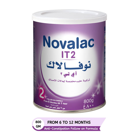 GETIT.QA- Qatar’s Best Online Shopping Website offers NOVALAC IT2 BABY MILK 800G at the lowest price in Qatar. Free Shipping & COD Available!