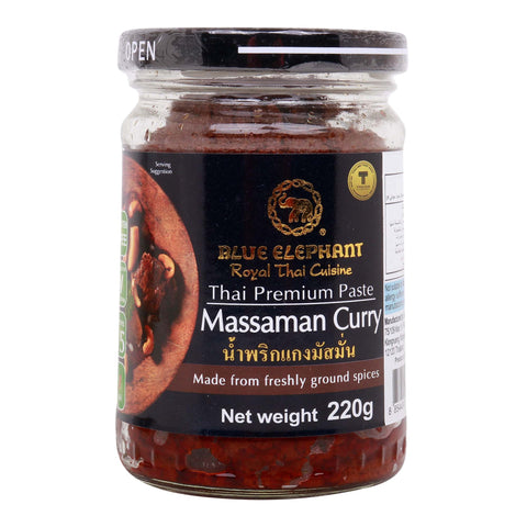 GETIT.QA- Qatar’s Best Online Shopping Website offers B/E MASSAMAN CURRY PASTE 220G at the lowest price in Qatar. Free Shipping & COD Available!