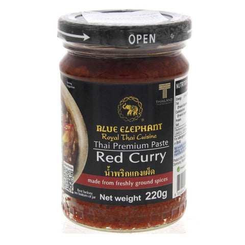 GETIT.QA- Qatar’s Best Online Shopping Website offers B/E THAI RED CURRY PASTE 220G at the lowest price in Qatar. Free Shipping & COD Available!