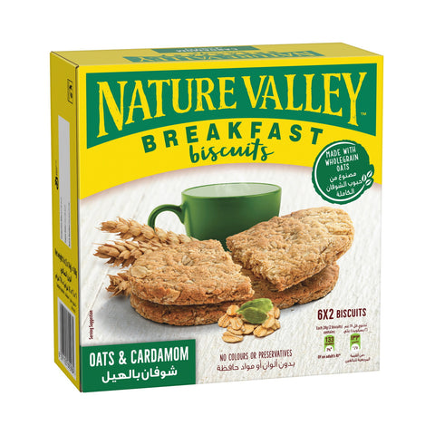 GETIT.QA- Qatar’s Best Online Shopping Website offers NATURE VALLEY BREAKFAST OATS & CARDAMON BISCUIT 6 X 28 G at the lowest price in Qatar. Free Shipping & COD Available!