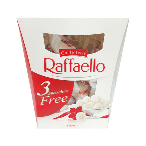 GETIT.QA- Qatar’s Best Online Shopping Website offers FERRERO RAFFAELLO T-23+3 260G at the lowest price in Qatar. Free Shipping & COD Available!