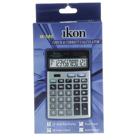 GETIT.QA- Qatar’s Best Online Shopping Website offers IK CALCULATOR IK-580 at the lowest price in Qatar. Free Shipping & COD Available!