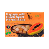 GETIT.QA- Qatar’s Best Online Shopping Website offers YC HERBAL SOAP PAPAYA WITH BLACK SEED 100G at the lowest price in Qatar. Free Shipping & COD Available!