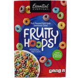 GETIT.QA- Qatar’s Best Online Shopping Website offers ESSENTIAL EVERYDAY FRUITY HOOPS FRUIT FLAVORED MULTI GRAIN SWEETENED CEREAL 345 G at the lowest price in Qatar. Free Shipping & COD Available!