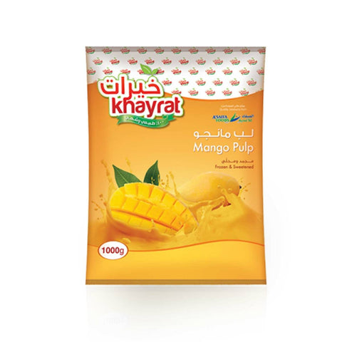 GETIT.QA- Qatar’s Best Online Shopping Website offers KHAYRAT MANGO PULP 1000G at the lowest price in Qatar. Free Shipping & COD Available!