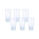 GETIT.QA- Qatar’s Best Online Shopping Website offers DELI LONG SQUARE GLASS TUMBLER 6PCS 260ML ES5103 at the lowest price in Qatar. Free Shipping & COD Available!