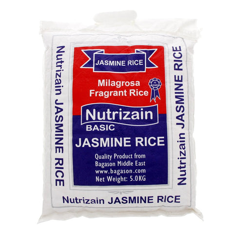 GETIT.QA- Qatar’s Best Online Shopping Website offers NUTRIZN JASMINE RICE BASIC 5KG at the lowest price in Qatar. Free Shipping & COD Available!