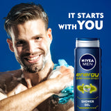 GETIT.QA- Qatar’s Best Online Shopping Website offers NIVEA MEN ENERGY SHOWER GEL 500 ML at the lowest price in Qatar. Free Shipping & COD Available!