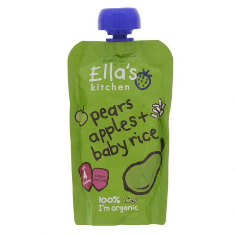 GETIT.QA- Qatar’s Best Online Shopping Website offers ELLA'S ORG PEAR+APL+B/RICE120G at the lowest price in Qatar. Free Shipping & COD Available!