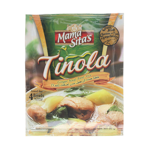 GETIT.QA- Qatar’s Best Online Shopping Website offers M/SITA TINOLA GNGR SOUP.MIX25G at the lowest price in Qatar. Free Shipping & COD Available!