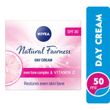 GETIT.QA- Qatar’s Best Online Shopping Website offers NIVEA NATURAL FAIRNESS SPF 30 DAY CARE 50 ML at the lowest price in Qatar. Free Shipping & COD Available!