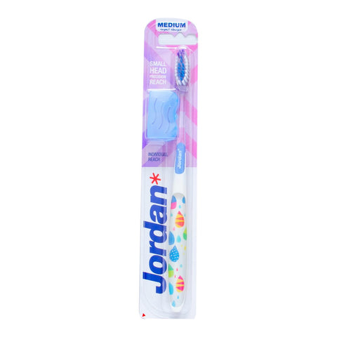 GETIT.QA- Qatar’s Best Online Shopping Website offers JORDAN INDIVIDUAL REACH SMALL HEAD TOOTHBRUSH MEDIUM 1 PC at the lowest price in Qatar. Free Shipping & COD Available!