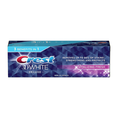 GETIT.QA- Qatar’s Best Online Shopping Website offers CREST 3D WHITE DELUXE INSTANT PEARL GLOW TOOTHPASTE 75 ML at the lowest price in Qatar. Free Shipping & COD Available!