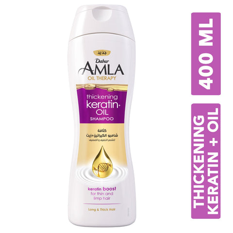 GETIT.QA- Qatar’s Best Online Shopping Website offers DABUR AMLA KERATIN OIL SHAMPOO 400 ML at the lowest price in Qatar. Free Shipping & COD Available!