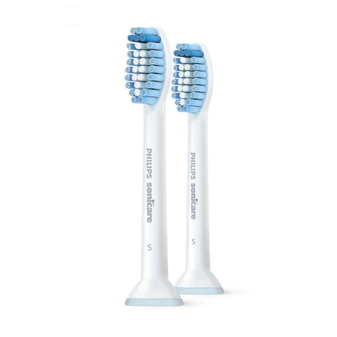 GETIT.QA- Qatar’s Best Online Shopping Website offers PHILIPS SONICARE S SENSITIVE STANDARD SONIC TOOTHBRUSH HEADS HX6052/07 at the lowest price in Qatar. Free Shipping & COD Available!