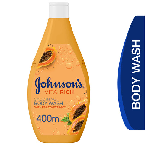 GETIT.QA- Qatar’s Best Online Shopping Website offers JOHNSON'S BODY WASH VITA-RICH SMOOTHING 400 ML at the lowest price in Qatar. Free Shipping & COD Available!