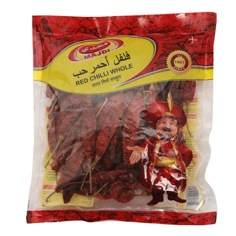 GETIT.QA- Qatar’s Best Online Shopping Website offers MAJDI RED CHILLI WHOLE 90G at the lowest price in Qatar. Free Shipping & COD Available!