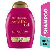 GETIT.QA- Qatar’s Best Online Shopping Website offers OGX SHAMPOO ANTI BREAKAGE + KERATIN OIL 385 ML at the lowest price in Qatar. Free Shipping & COD Available!