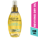 GETIT.QA- Qatar’s Best Online Shopping Website offers OGX HAIR OIL RENEWING + ARGAN OIL SPRAY 118 ML at the lowest price in Qatar. Free Shipping & COD Available!