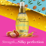 GETIT.QA- Qatar’s Best Online Shopping Website offers OGX HAIR OIL RENEWING + ARGAN OIL SPRAY 118 ML at the lowest price in Qatar. Free Shipping & COD Available!