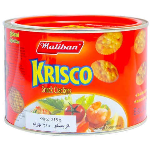 GETIT.QA- Qatar’s Best Online Shopping Website offers MALIB.KRISCO SNACK CRACKER215G at the lowest price in Qatar. Free Shipping & COD Available!