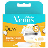 GETIT.QA- Qatar’s Best Online Shopping Website offers GILLETTE VENUS & OLAY WOMEN'S RAZOR BLADE REFILLS 4 PCS at the lowest price in Qatar. Free Shipping & COD Available!