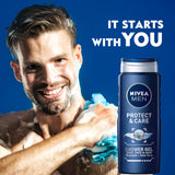 GETIT.QA- Qatar’s Best Online Shopping Website offers NIVEA SHOWER GEL ORIGINAL CARE FOR MEN 500 ML at the lowest price in Qatar. Free Shipping & COD Available!