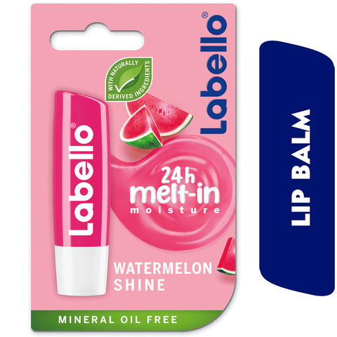 GETIT.QA- Qatar’s Best Online Shopping Website offers LABELLO WATERMELON SHINE CARING LIP BALM 4.8 G at the lowest price in Qatar. Free Shipping & COD Available!