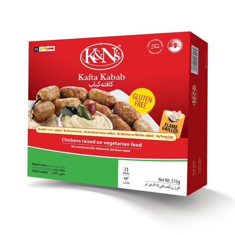 GETIT.QA- Qatar’s Best Online Shopping Website offers K&N'S CHICKEN KAFTA KABAB 515 G at the lowest price in Qatar. Free Shipping & COD Available!