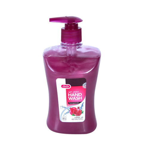 GETIT.QA- Qatar’s Best Online Shopping Website offers LULU ANTI BACTERIAL HANDWASH POMEGRANATE 500 ML at the lowest price in Qatar. Free Shipping & COD Available!