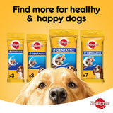 GETIT.QA- Qatar’s Best Online Shopping Website offers PEDIGREE DENTASTIX DOG TREATS SMALL BREED DOG 7 PCS MULTIPACK 110 G
 at the lowest price in Qatar. Free Shipping & COD Available!