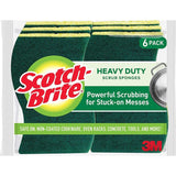 GETIT.QA- Qatar’s Best Online Shopping Website offers SCOTCH BRITE HEAVY DUTY SCRUB SPONGE SIZE 114MM X 68MM X 15MM 6 PCS
 at the lowest price in Qatar. Free Shipping & COD Available!